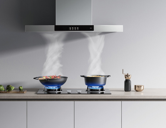 Enhance Kitchen Aesthetics with a Curve Glass Type Range Hood